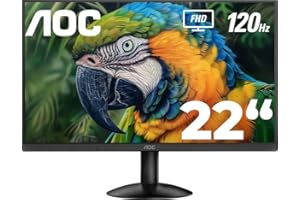 AOC 22B30HM2 21.5" Gaming Monitor Full HD 1920x1080100HzRefresh Rate1ms Response TimeFlicker-FreeFreeSyncBlue Light