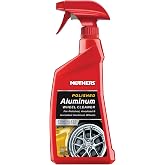 Mothers Polished Aluminum Wheel Cleaner, 24 oz. (06024) | Safely Cleans Uncoated Polished Aluminum &amp; Anodized Wheels, Removes Brake Dust, Grease, Dirt &amp; Grime, Easy Spray-On, Hose-Off