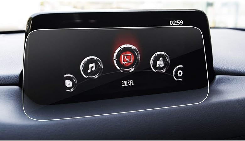 Amazon Lfotpp マツダ Cx 8 Kg マツコネ7型 専用 液晶保護フィルム ガラスフィルム 高感度タッチ 気泡ゼロ 高透過率 指紋拭き取りやすい 9h硬度 Lfotpp 保護フィルム 車 バイク