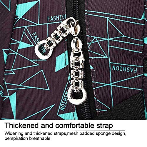 XHHWZB Trolley Bag Cadeaux Rentrée Scolaire Sac à Dos avec Roulettes Cartable Roulette Bagages Cabine Loisir Voyage Fille Garçon 6 Roues 493218cm (Color : A)