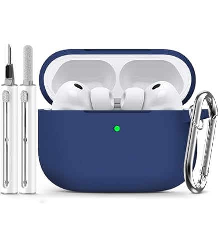 Ljusmicker for AirPods Pro 3 Case 2025 with Cleaner Kit,Soft