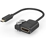 SMALLRIG Ultra-Slim 4K HDMI Adapter Cable, Female HDMI Type A to Male Micro-HDMI Type D, 4K@60HZ, for Sony A7R IV A7RIII A7II