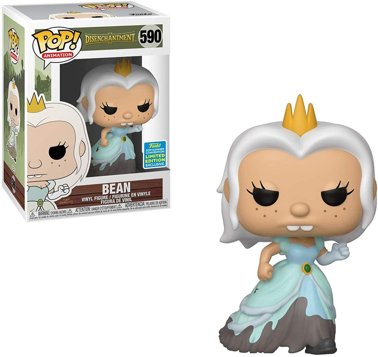 POP Funkopop Animation Disenchantment Bean Vinyl Figure