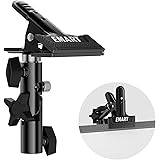 EMART Photography Reflector Holder for Light Stand, Photo Video Studio 5/8" Heavy Duty Metal Clamp Holder, Light Stand Clip M