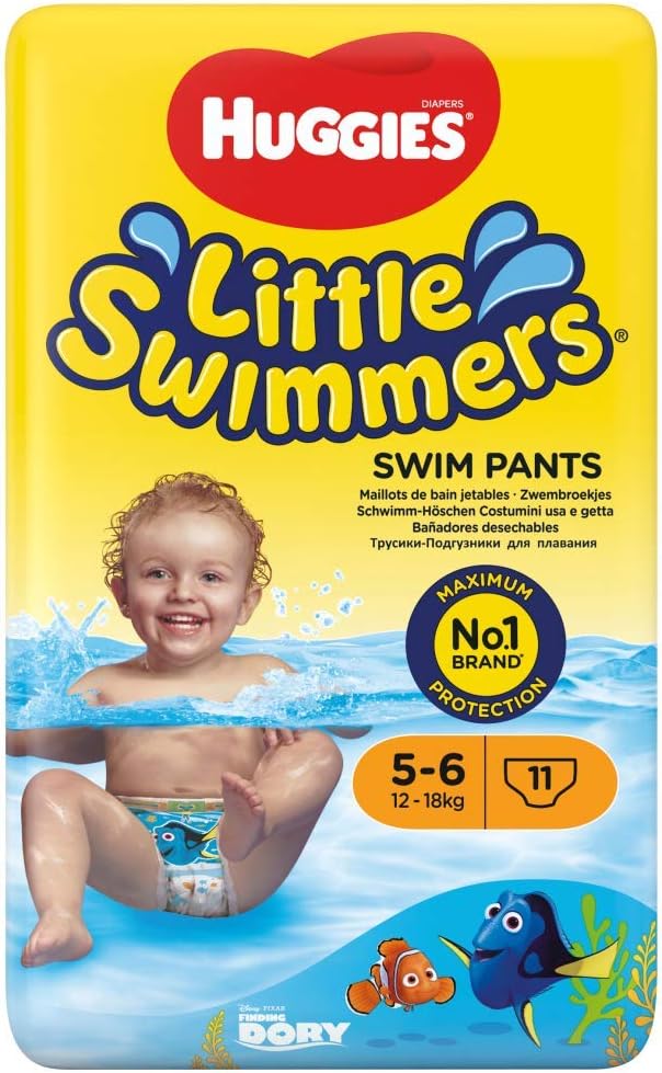 Huggies Little Swimmers Swim Nappies Size 5 6 Pack Of 2 2 X 11 Nappies Amazon De Drogerie Korperpflege