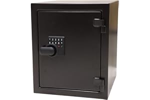 1.7 Cu Ft Fireproof Security Safe with Digital Keypad – Large Heavy Duty Steel Home & Office Safe for Documents, Cash, Jewelr