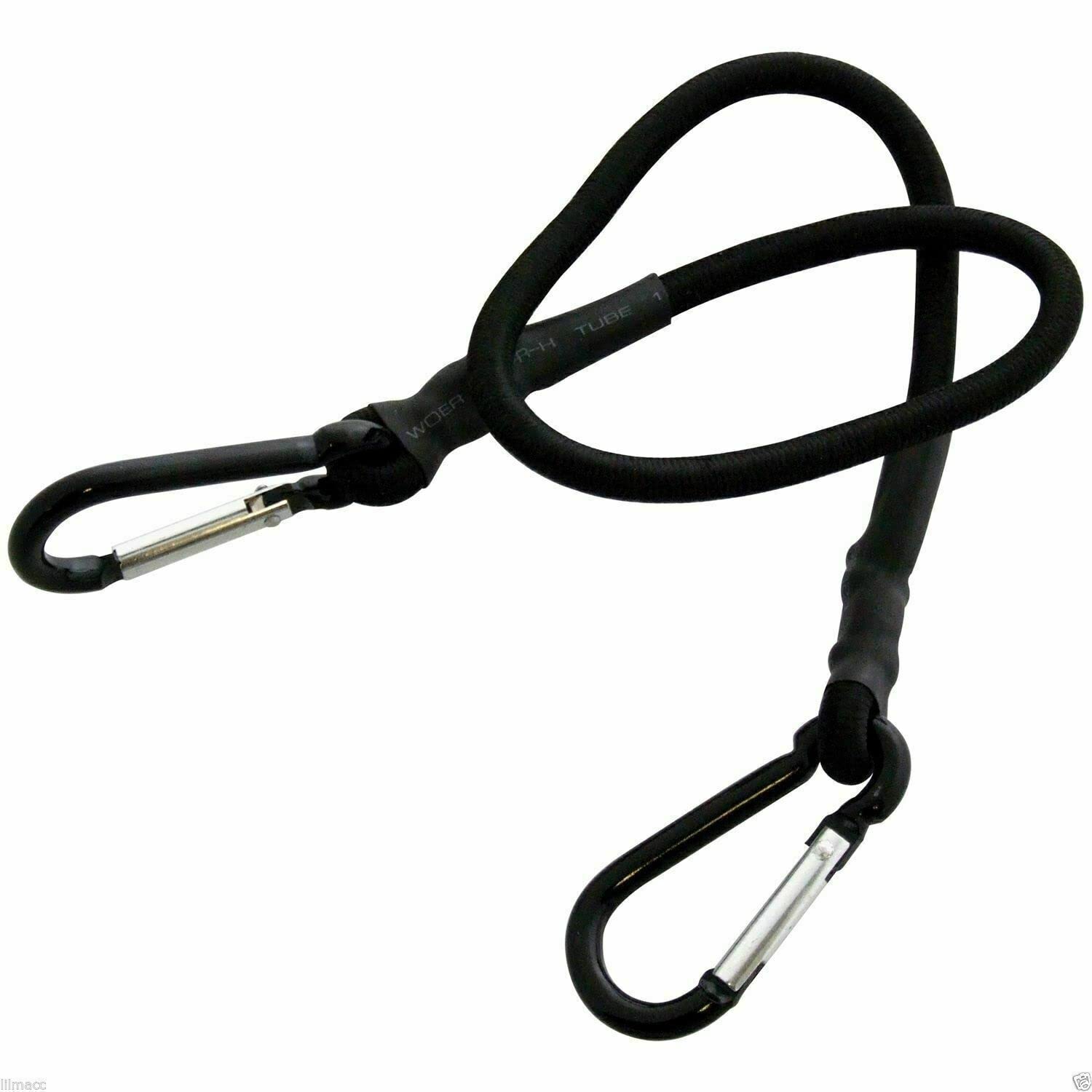 iSeventy9 24" Bungee Cord With 2 Carabiner Clips Carabiner Stretch Straps