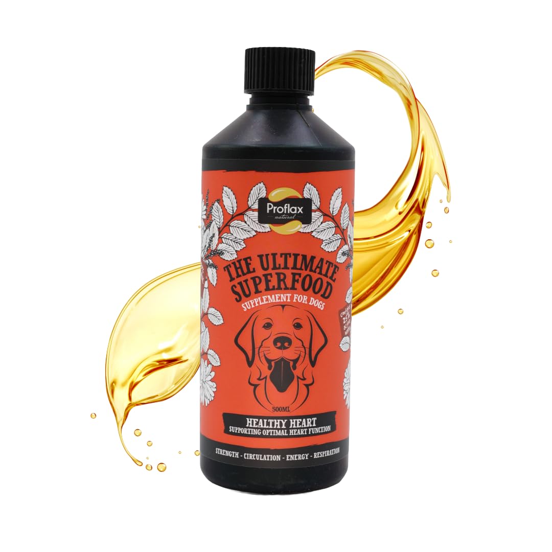 Proflax Healthy Heart Cardiac Support for Dogs – Circulation, Heart Health & Emotional Balance - 250ml