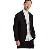Armani Exchange Mens Long Sleeve Micro Logo Button Shirt
