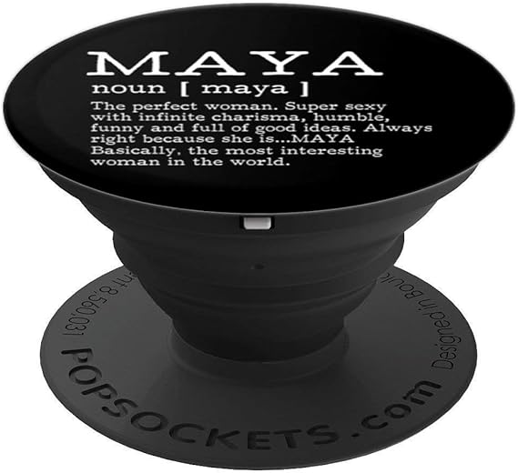 Amazon Com Adult Definition First Name Maya Pop Socket