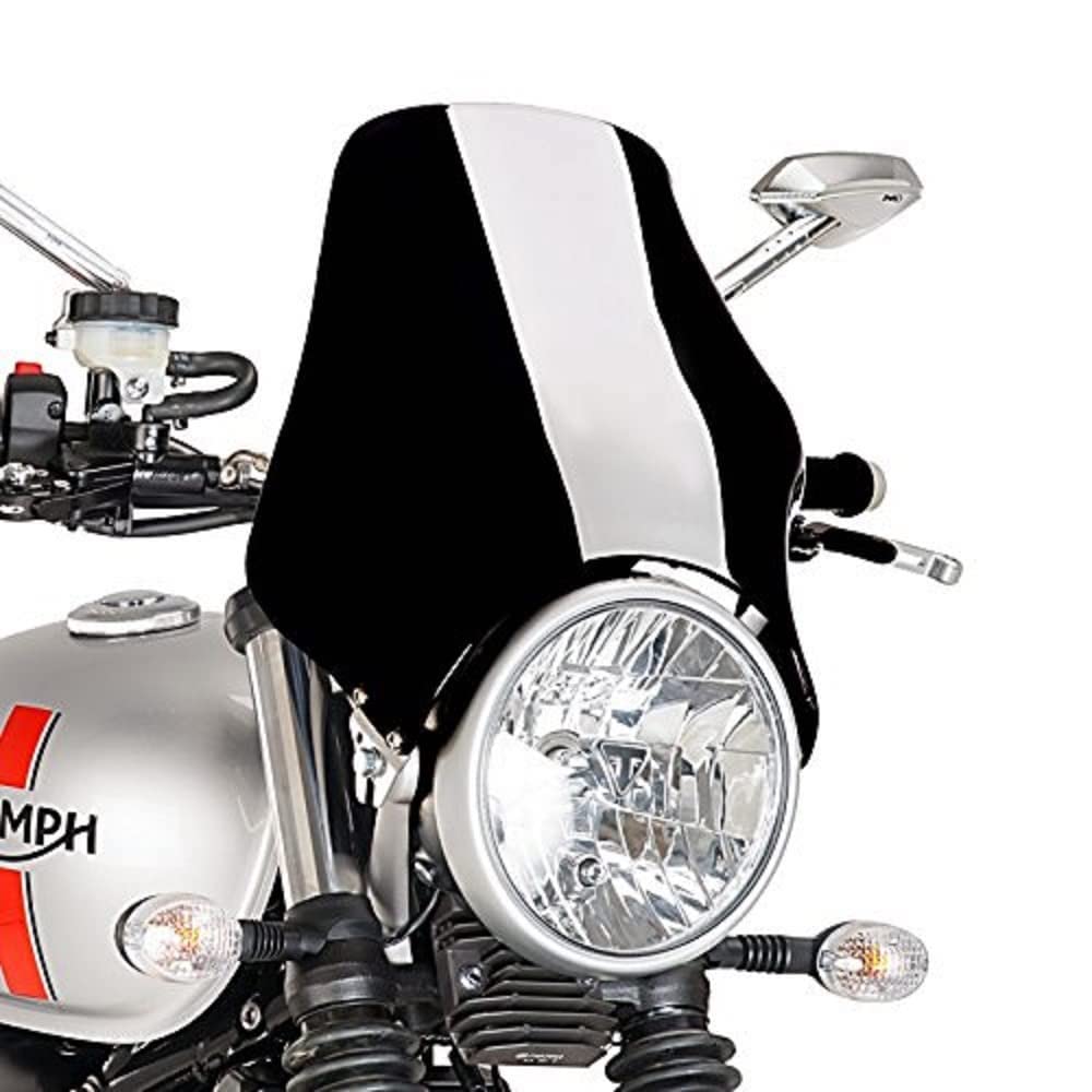 Puig 4320N Naked Short Windscreen in Black