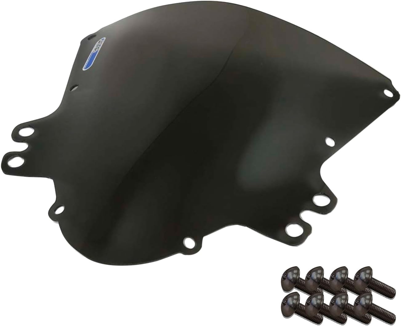 Sportbike Windscreens ADSW-205DS Dark Smoke Windscreen (Suzuki Gsxr 1000 (05-06) With Silver screw kit), 2 Pack