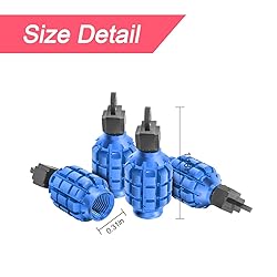 4 PCS Car Tire Valve Stem Cap/Cover, Airtight