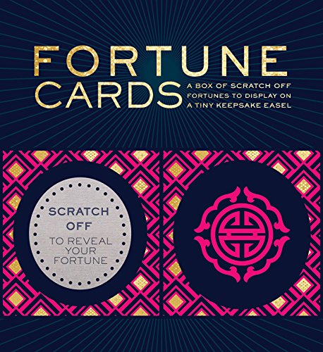 Fortune Cards: A Box of Scratch-Off Fortunes to Display on a Tiny Keepsake Easel