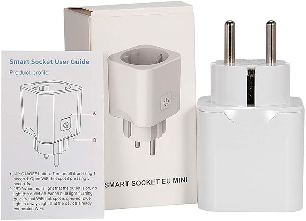 Smart Plug Socket Mini toma de corriente para interiores funciona con Alexa Google home IFTTT No se requiere concentrador Control remoto Smart Plug