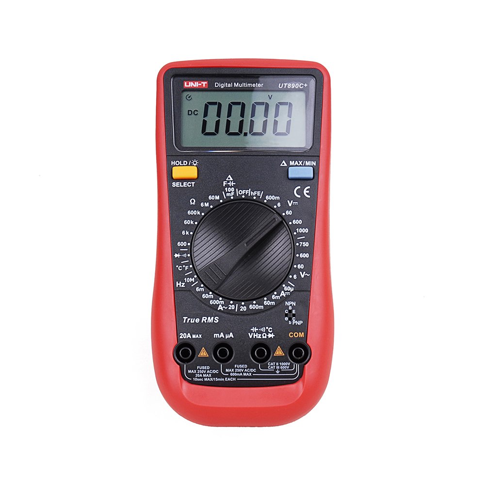 UNI-T UT890C+ True RMS Multimeter LCD Digital