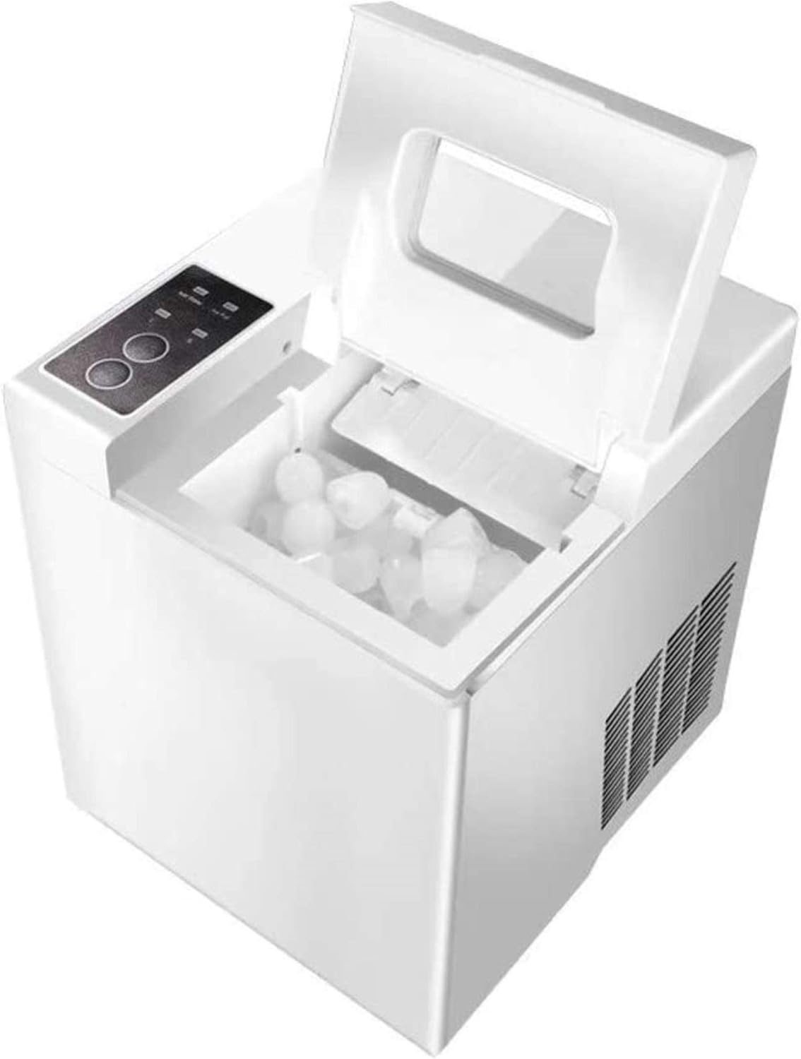 Mini Automatic Ice Maker, Electric Bullet Round Block Ice Cube Making