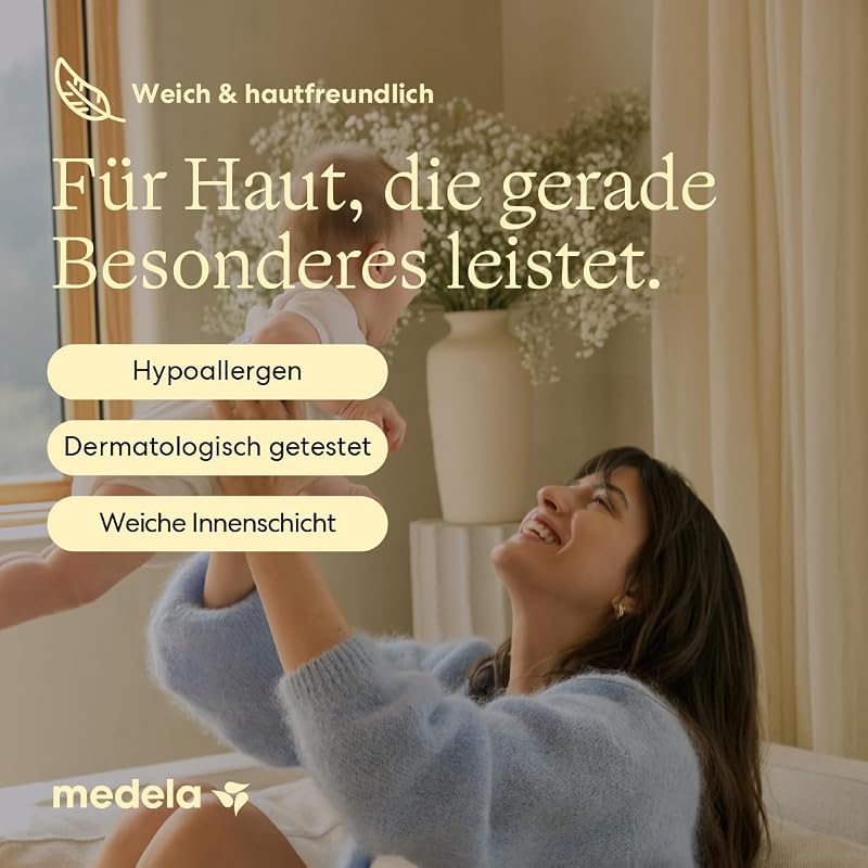 Ultra-atmungsaktive Stilleinlagen – Hochgradig saugfähig – Diskretes Design für hohen – 60er Pack