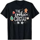 The Cookie Crew Christmas Baking Cookie Lover Kids Women T-Shirt