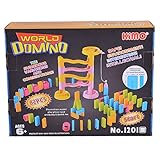 ThinkMax 82PCS Kids Domino Building Set Game Play Educational Toys