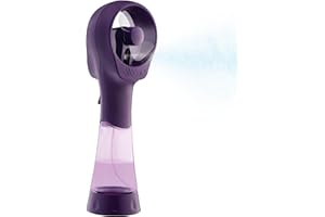 O2COOL FML0001 Elite Misting Fan, Purple