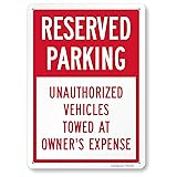 SmartSign 14 x 10 inch “Reserved Parking