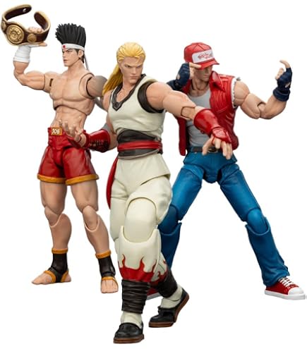 Amazon.com: JOYTOY 1/18 Action Figure KOF '98UM Fatal Fury Team
