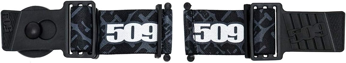 Black Universal Short Straps for 509 Goggles