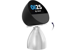 WAWXH1314 Tiltable Stand for Alexa - Aluminum Alloy Echo Spot Holder, Magnetic Base Stand, Durable Speaker Holder