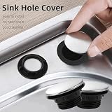 JINGDAOTO 4 PCS 45mm Stainless Steel Sink Hole Cover Tap Blanking Plug Stopper view 7