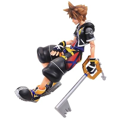 Kingdom Hearts II Play Arts Kai Episodes Sora PVC Painted Action
