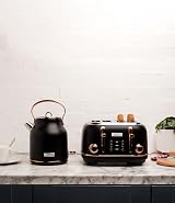 Haden Heritage Black 4 Slice Toaster with Adjustable Browning view 8