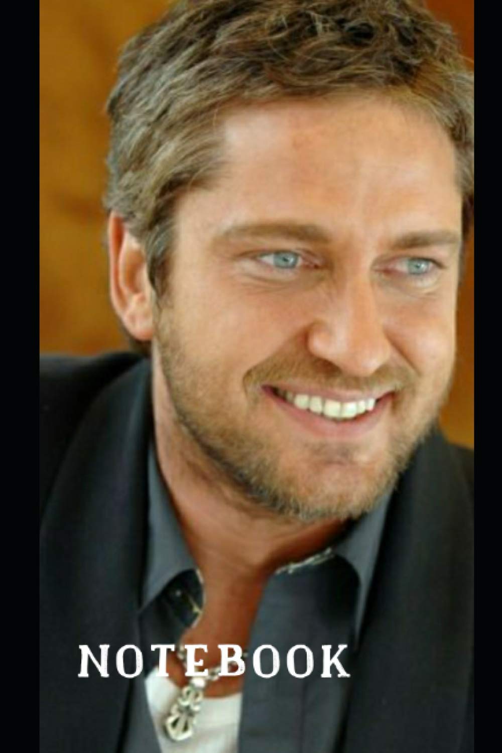 Gerard Butler Notebook: 100 Pages: Vintage Floral Notebook for Professionals and Students, Teachers and Writers