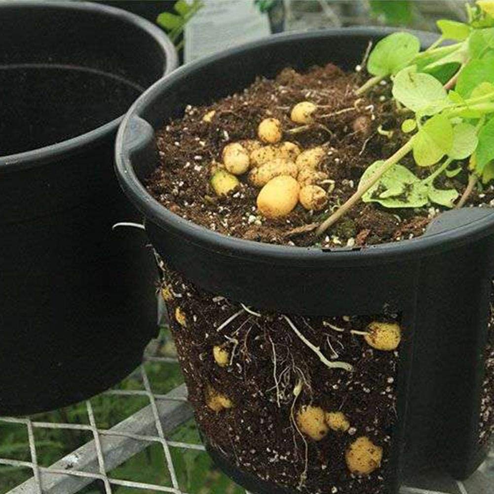 Carrot Potato Splendidsun 2 In 1 Plastic Nursery Pot Potato Planter Pots Garden Seedlings Pots Outdoor Indoor Plant Container Grow Pots For Grow Vegetables Onion Planter Urns