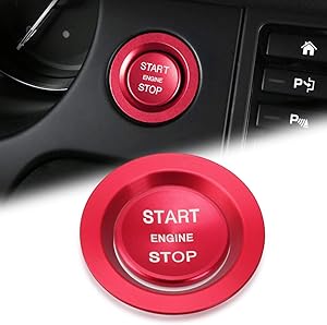 Car Accessories Start Stop Engine Push Button Sticker Fit For Land Rover Discovery Sport 5 Range Rover Jaguar XE F-Type F-Pace XJ XJR XF XFR XFR-S