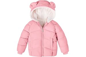 BFUSTYLE Baby Girls Boys Winter Coat Warm Fleece Jacket for Toddler Kids 6M-5T