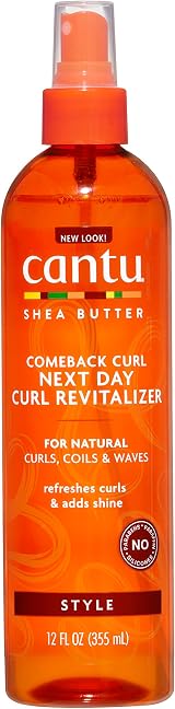 Cantu Comeback Curl Next Day Revitalizer 355ml view 1