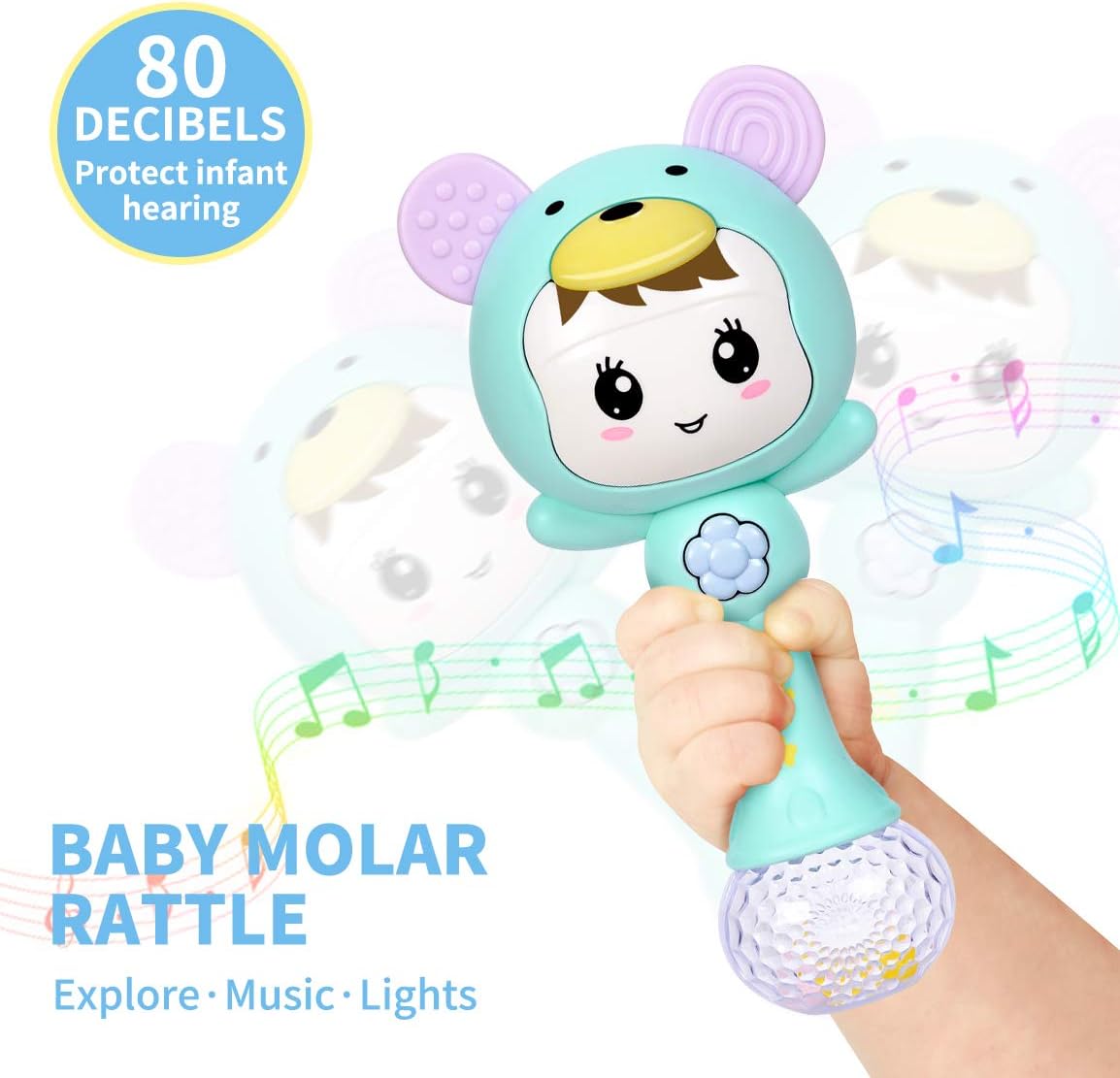baby molar rattle