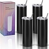 Wzaytia 4 Pack 20 Oz Straight Skinny