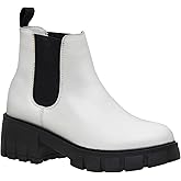 CUSHIONAIRE Women's Sasha slip on chelsea boot +Memory Foam