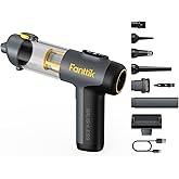 Fanttik Slim V9 Mix Car Vacuum, 4 in 1 Handheld Air Duster, 12000PA Suction Power with Smart LED Display, Cordless Portable M
