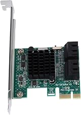 Mugast SA3004 SATA Expansion Card 4-Port PCIe to SATA 3.0 Controller Rear 4U 2U view 6