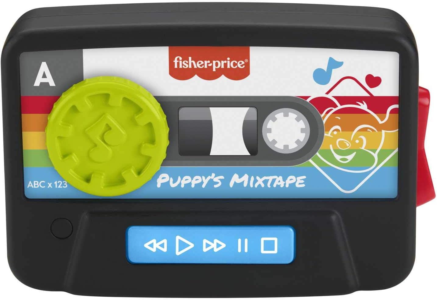 Fisher-Price Laugh & Learn Puppy’s Mixtape, Multicolor, 4.55 x 14.07 x 9.2 cm