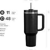 STANLEY Quencher H2.0 Flowstate Tumbler 1.2L Cold 11h Ice 2 Days Black 2.0 view 2