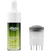 ALFHEIM Saw Palmetto Scalp Serum to Strengthen Follicles | With Caffeine & Biotin for Fuller Hair | Helps Balance Scalp, Revive Hair Roots & Enhance Hair Density | 0.34 fl oz + Serum Applicator