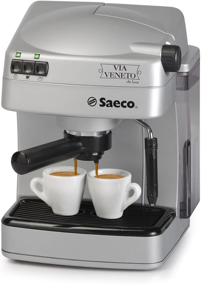 Saeco Via Veneto de Luxe, Plata, 1050 W, 230 V, 50 Hz, 245 x 240 x 300