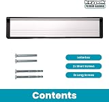 Keypak 12 inch Door Letterbox Anti-Snap Flap 40-80mm Adjustable Sleeve view 3