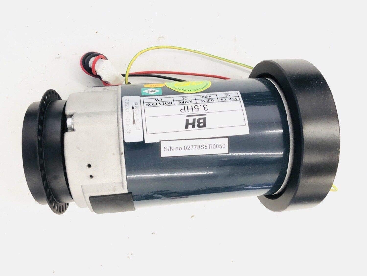 BH Fitness Drive Motor sin Sensor de Velocidad 3.5 HP Works S5Ti ...