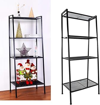Amazon Com Benlet Multifunctional Metal 4 Shelf Ladder Shelf