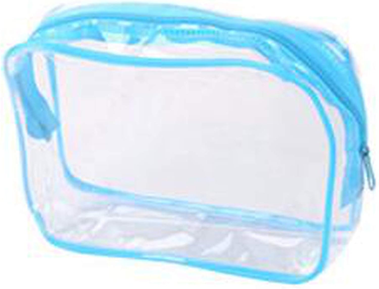 Women Transparent Clear Zipper Makeup Bags Organizer Bath Wash Make Up Tote Handbags Case